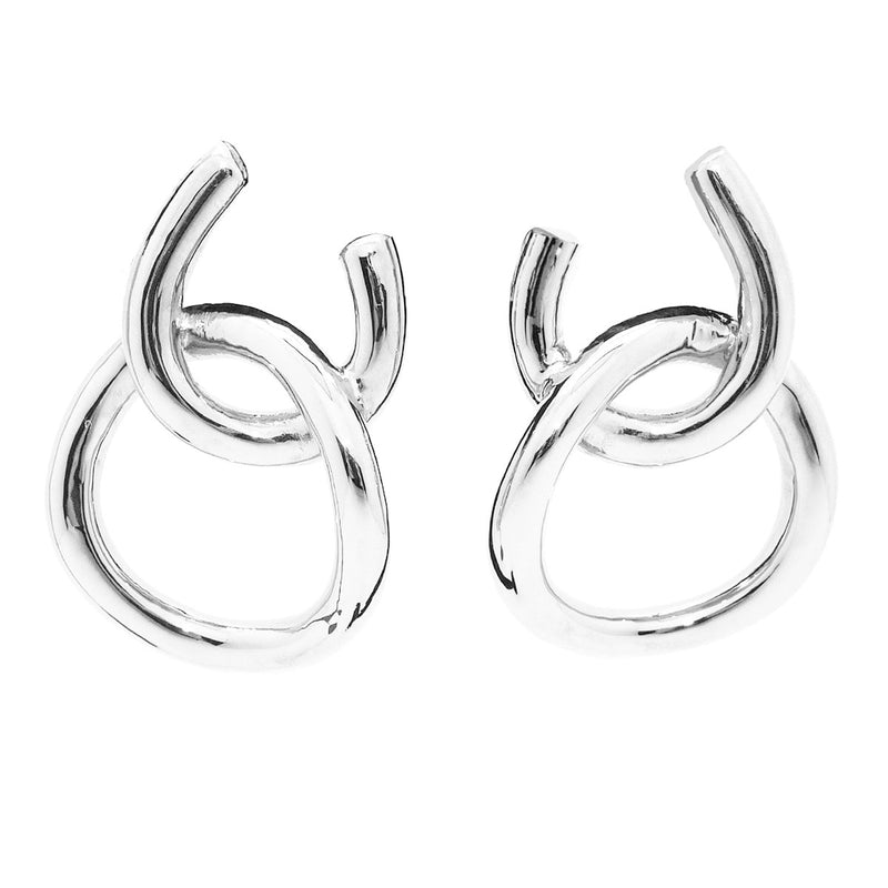 Simon Sebbag Sterling Silver Double Open Circle Earring E2950 - ILoveThatGift