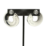 Simon Sebbag Sterling Silver Curved Abstract Pierced Earring E2986 - ILoveThatGift