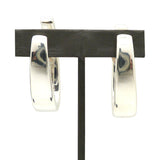 Simon Sebbag Sterling Silver 925 Large Clip Hoop Earring E2987 - ILoveThatGift