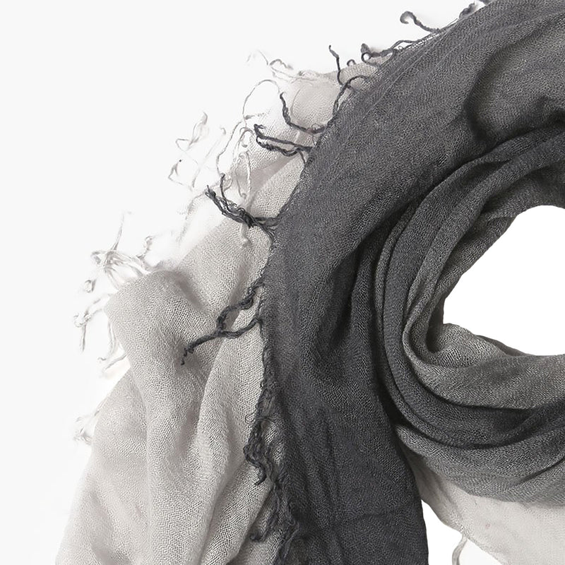 Chan Luu Scarf Soft Cashmere Silk Wrap Ebony Harbor Mist - ILoveThatGift