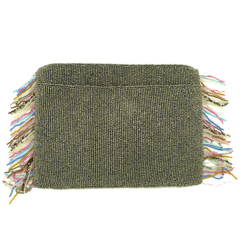 Mary Frances Forget Me Not Beaded Elephant Crossbody Handbag 50% Off