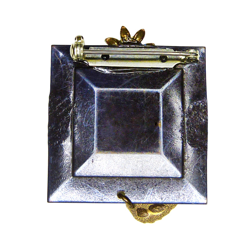 Mullanium Jewelry Framed Steampunk Dragonfly Pin Handmade Artists Jim Tori Mullan - ILoveThatGift