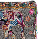Mary Frances Forget Me Not Beaded Elephant Crossbody Handbag - ILoveThatGift