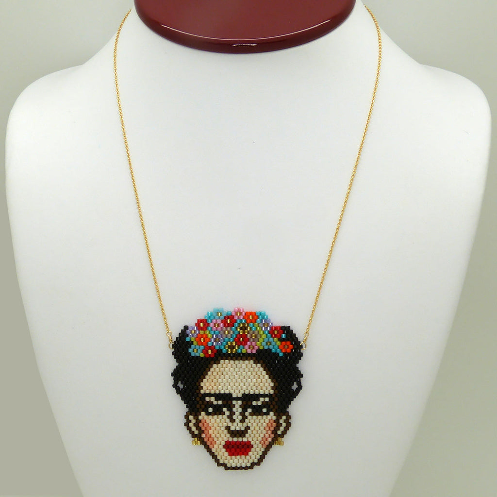 14K Gold Filled Frida Kahlo Inspire Earrings by bara boheme