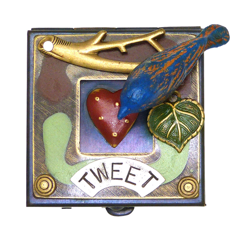 Mullanium Steampunk WIsh Box TWEET Handmade Artists Jim Tori Mullan - ILoveThatGift