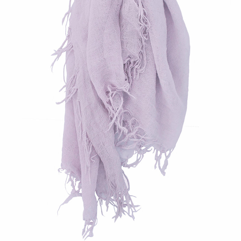 Chan Luu Scarf Soft Cashmere Silk Wrap Lavender Purple & Duster Bag - ILoveThatGift
