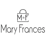 Mary Frances Fierce Beaded Embroidered Budding Romance Silver Crossbody Phone Bag Glasses Silver