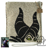 Mary Frances Maleficent Beaded Cross body Handbag Disney Sleeping Beauty - ILoveThatGift