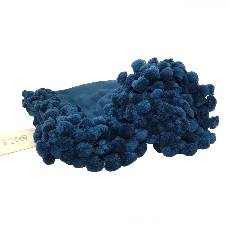 Matta NY Dupatta Shawl Scarf Midnight Blue Large 100 x 200 cm - ILoveThatGift