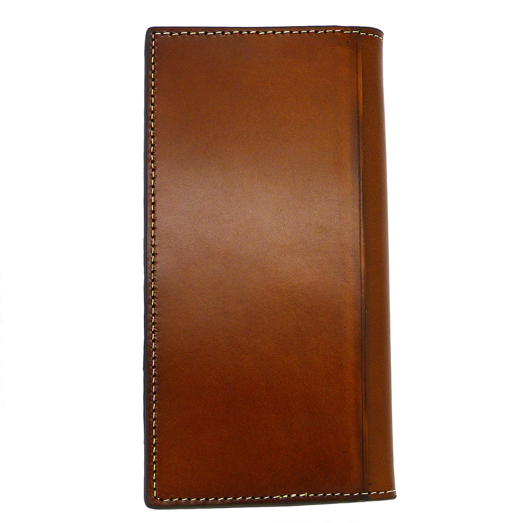 Nocona Western Mens Wallet Checkbook Cover PRO Rodeo Leaf Heavy Tooled Leather - ILoveThatGift