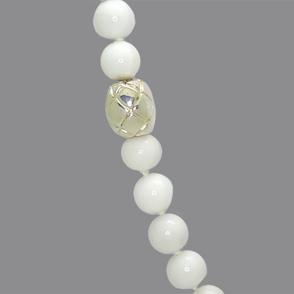 Simon Sebbag Sterling Silver White Mountain Jasper Beads Toggle Clasp Necklace NB125WMJ24 - ILoveThatGift