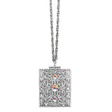 Anne Koplik Shimmering Art Deco Pendant Necklace with Swarovski Crystals NS3142CAB - ILoveThatGift