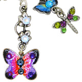 Anne Koplik Dragonfly Butterfly Charm Pendant Necklace Swarovski Crystals NSJ213FLY - ILoveThatGift