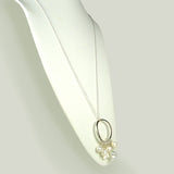 Simon Sebbag Sterling Silver Mixed Pearl Pendant Necklace on Long Chain PN433MPS30 - ILoveThatGift