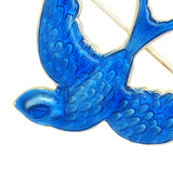 Anne Koplik Blue Bird of Happiness Bluebird Pin Brooch PN5254 - ILoveThatGift