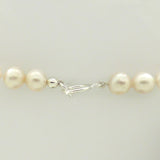 White Pearl with Quilted Sterling Silver Simon Sebbag Bar Hanging Pearl Necklace PN577Pearl - ILoveThatGift