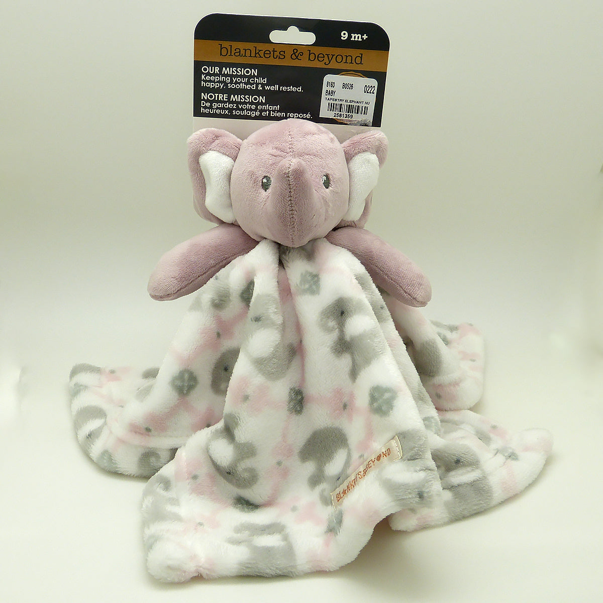 Blankets and beyond elephant best sale security blanket