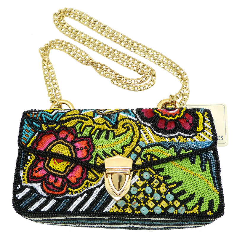 Mary Frances Play Time Beaded Convertible Cross body Shoulder Handbag Summer Fun - ILoveThatGift
