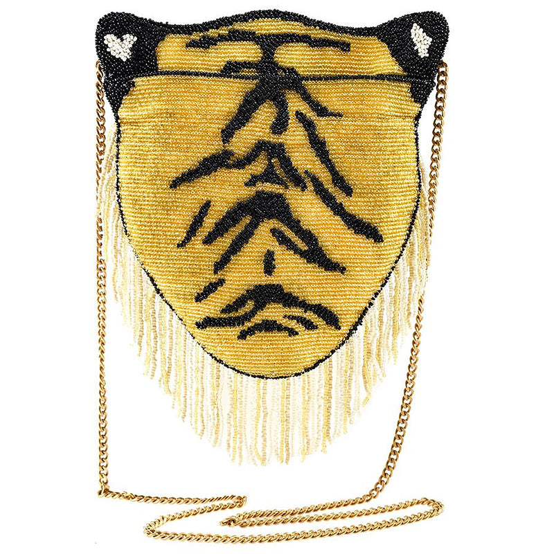 Mary Frances Rajah Disney Live Action Aladdin Beaded Crossbody Handbag Tiger - ILoveThatGift