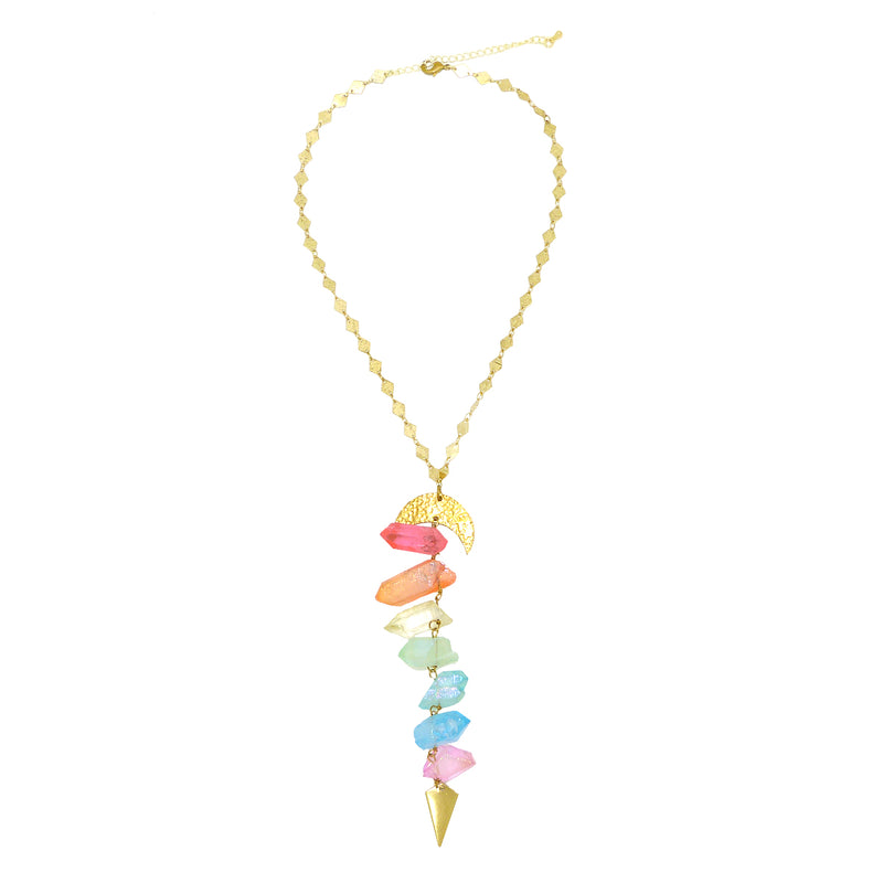 Hespera Shattered Starlight Rainbow Necklace Mooncaller Nordstrom's - ILoveThatGift
