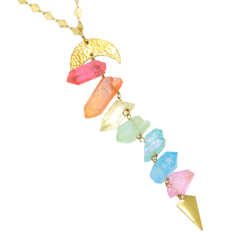Hespera Shattered Starlight Rainbow Necklace Mooncaller Nordstrom's - ILoveThatGift