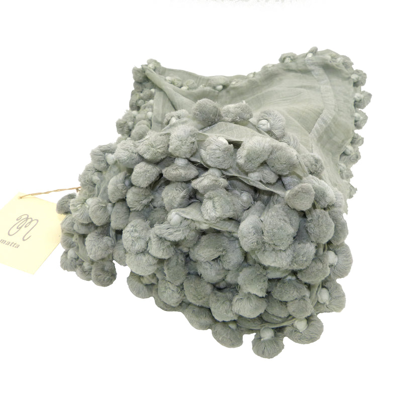 Matta NY Dupatta Shawl Scarf Silver Large 100 x 200 cm - ILoveThatGift