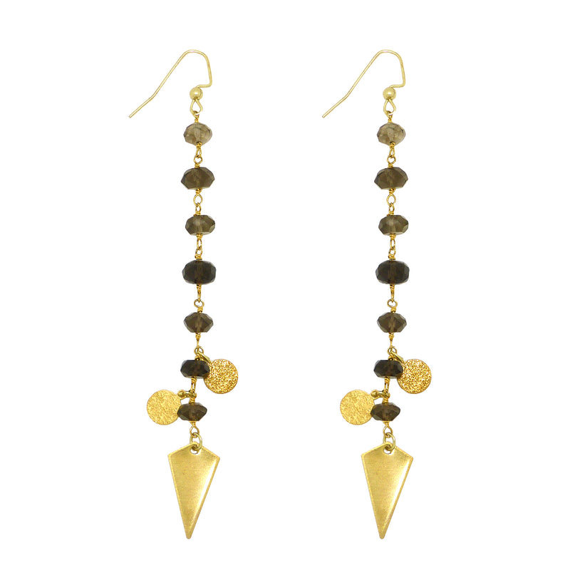 Hespera Typhoon Smokey Quartz Dangle Earrings Nordstrom's - ILoveThatGift