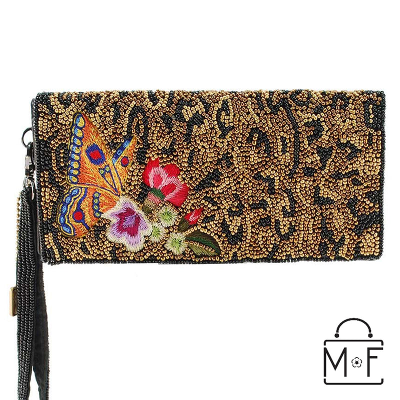Mary Frances Wild Garden Beaded-Embroidered Cross Body Wallet - ILoveThatGift