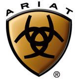 Ariat Western Mens Leather Shield Dark Brown Rowdy Tri-Fold Wallet - ILoveThatGift