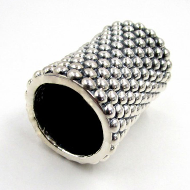 Simon Sebbag Prosecco Sterling Silver Slide Bead 256 for Leather Necklace - ILoveThatGift