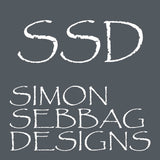 Simon Sebbag Sterling Gunmetal Plated Lava Stretch Bracelet Hammered Silver 925 Bead SSD B128PL - ILoveThatGift