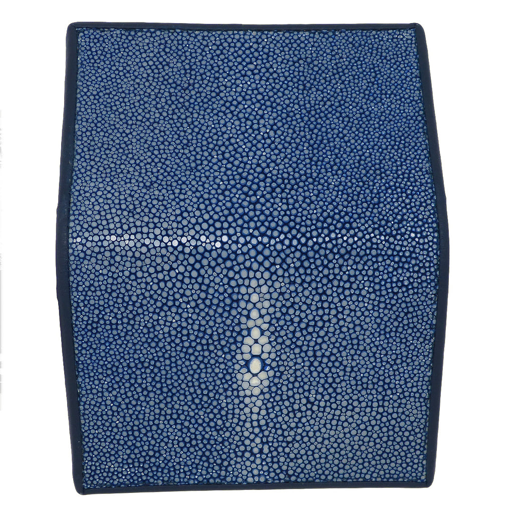 Blue Leather Stingray Business Credit Card Case - ILoveThatGift